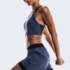 レディース 3″ Performance 2/1 Shorts Acai | Black レディース 3″ Performance 2/1 Shorts Acai | Black