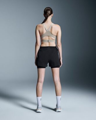 レディース 3″ Performance 2/1 Shorts Black