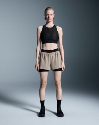 レディース 3″ Performance 2/1 Shorts Cinder | Black