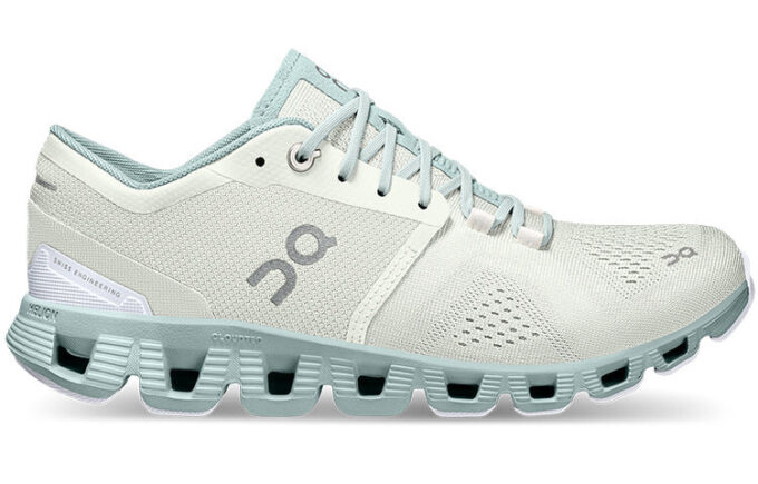Cloud X Shift “White Teal”