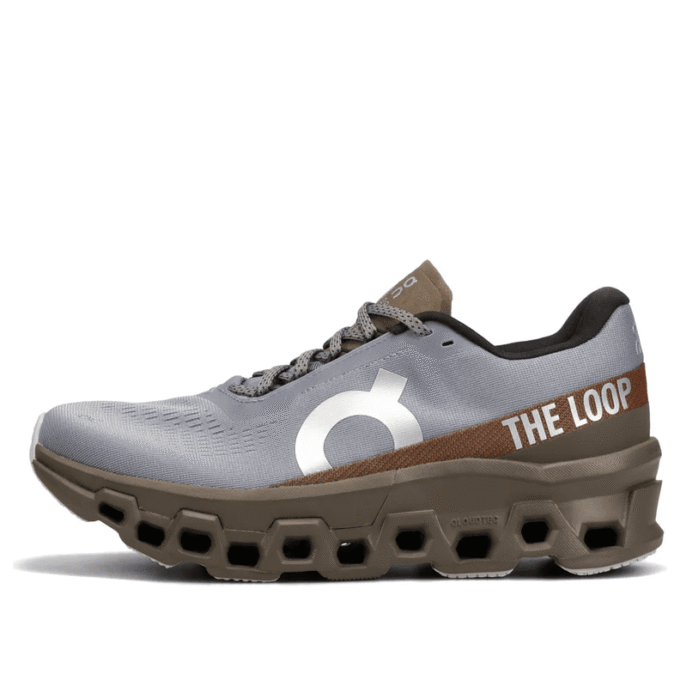 On Running x PLEASURES x The Loop Cloudmonster 2 “Grey”