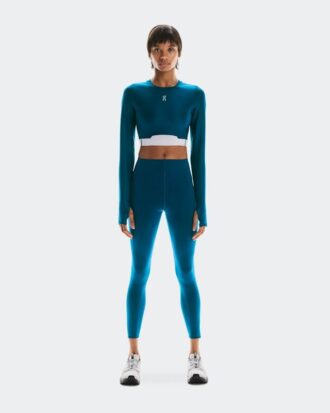 レディース Train Long Sleeve Crop