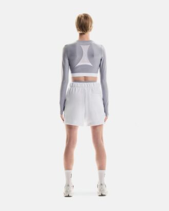レディース Train Long Sleeve Crop