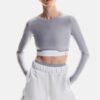 レディース Train Long Sleeve Crop レディース Train Long Sleeve Crop